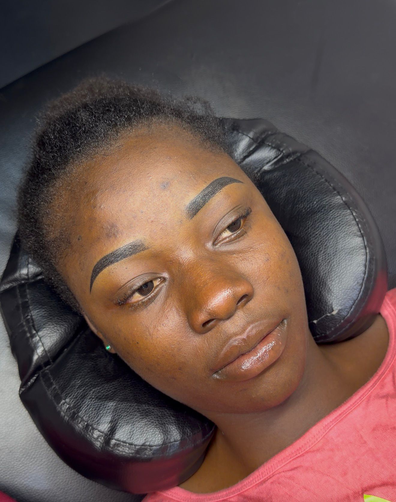 Ombre brows transformation